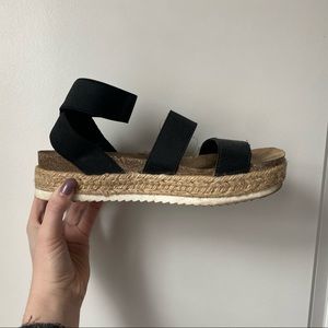 Cushionaire Black Platforms